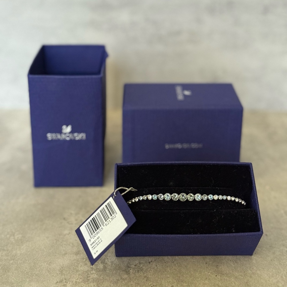 Swarovski Silver Bracelet Imber Crystal Rhodium Plated Bracelet